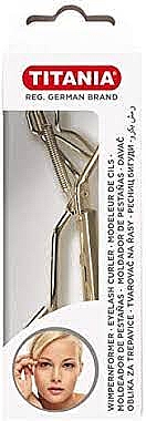 Щипцы для завивки ресниц, позолоченные, 10.5 см, 1053/G B - Titania Eye Lash Curler Gold Plated — фото N1