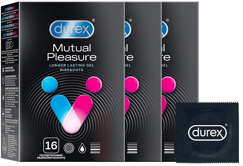 Презервативы - Durex Mutual Pleasure 2+1 — фото N1