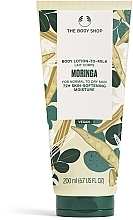 Парфумерія, косметика Молочко-лосьйон для шовковистості шкіри "Морінга" - The Body Shop Moringa Body Lotion
