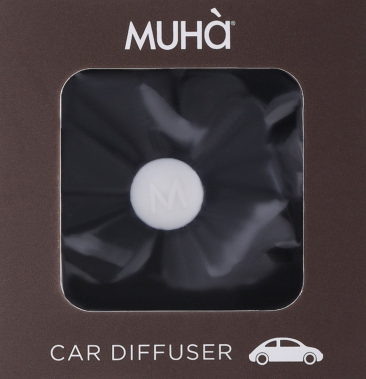 Автомобільний ароматизатор - Muha Car Flower Nero Legni & The' — фото N2