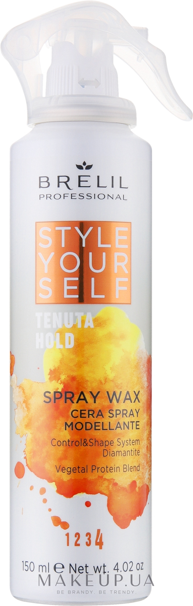Віск-спрей для волосся - Brelil Style Yourself Hold Spray Wax — фото 150ml