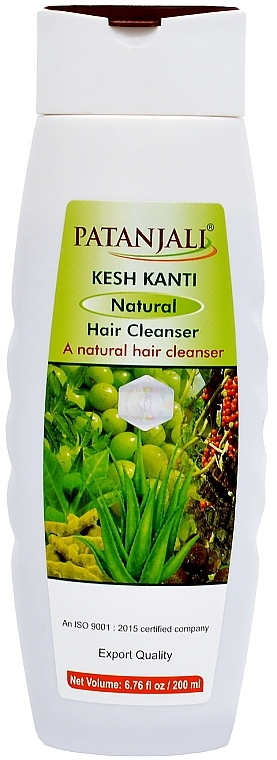 Шампунь для волосся "Натуральний" - Patanjali Kesh Kanti Natural Hair Cleanser — фото N1