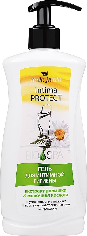 Гель для интимной гигиены c экстрактом ромашки и молочной кислотой - Belle Jardin Bio Spa Intima Protect — фото N1