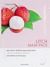 Духи, Парфюмерия, косметика Тканевая маска для лица "Личи" - Joylife Litch Mask Sheet