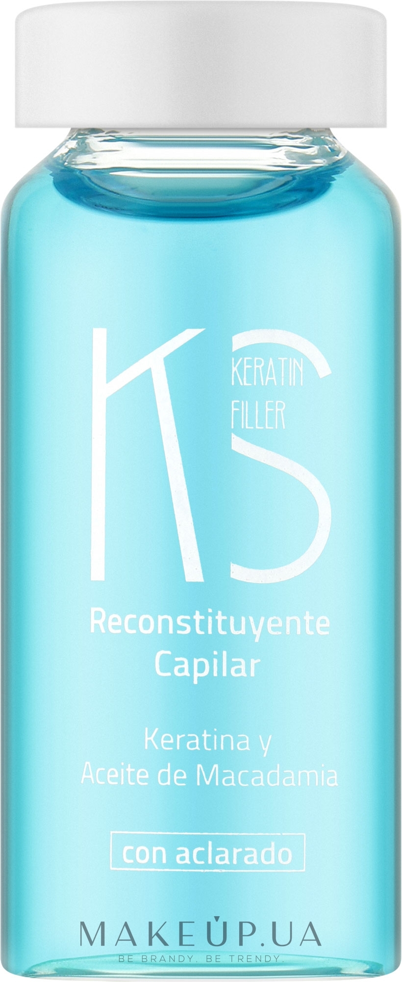 Кератиновый филлер с маслом макадамии - Keen Strok Keratin Filler — фото 15x15ml