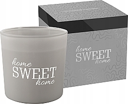 Ароматическая свеча с двумя фитилями в матовом стакане - Bispol Scented Candle Home Sweet Home — фото N1