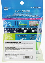 Щітки для дуже вузьких міжзубних проміжків - DenTek Easy Brush Interdental Cleaners Tight Spaces — фото N2
