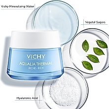 УЦЕНКА Насыщенный крем для глубокого увлажнения кожи лица - Vichy Aqualia Thermal Rehydrating Cream Rich * — фото N6