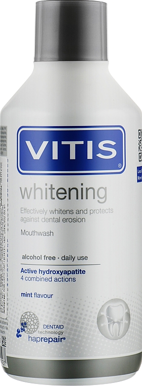 Ополаскиватель для полости рта - Dentaid Vitis Whitening Mouthwash — фото N1