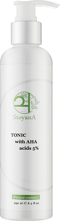 Тоник с АНА-кислотами 5% - StoyanA Tonic With AHA Acids 5% — фото N1