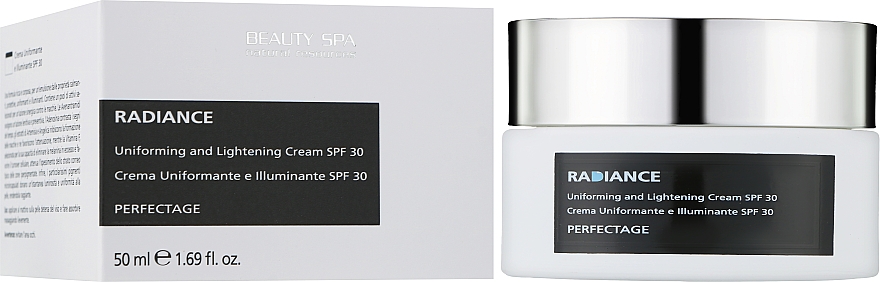 Дневной отбеливающий антивозрастной крем для лица SPF 30 - Beauty Spa Perfectage Radiance — фото N2