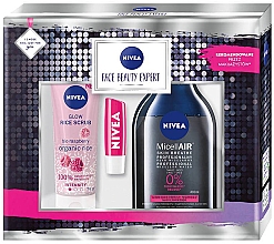 Духи, Парфюмерия, косметика Набор - NIVEA Xmas Beauty Expert 2020 (micel/water/400ml + peel/75ml + lip/balm/4.8g)