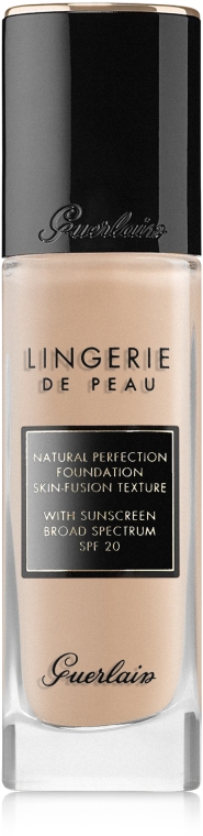 Guerlain Lingerie de Peau Natural Perfection Skin-Fusion Texture SPF 20 - Невидима тональна основа — фото N2