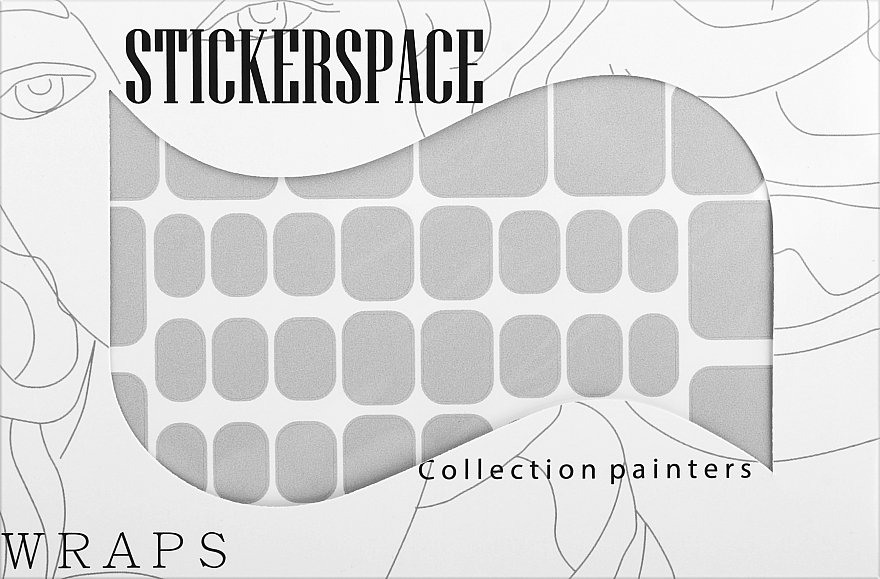 Дизайнерские наклейки для педикюра "Tapioki Pedi" - StickersSpace — фото N1