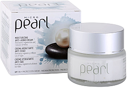 Антивіковий денний крем для обличчя - Diet Esthetic Micro Pearl Day Face Cream SPF 15 — фото N1