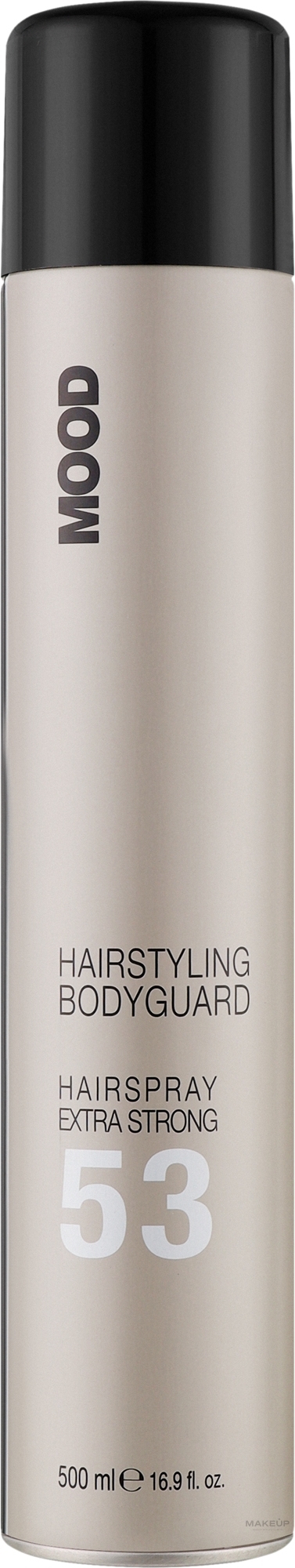 Лак для волос очень сильной фиксации - Mood 53 Extra Strong Hairspray — фото 500ml