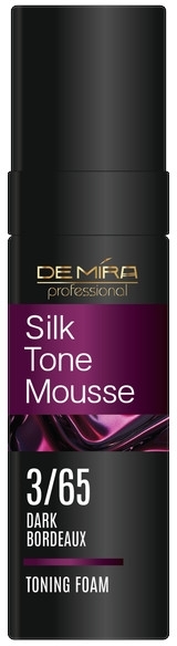 Тонирующая пенка для волос - DeMira Professional SilkTone Mousse — фото 3/65