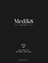 Парфумерія, косметика РОЗПРОДАЖ Набір, 4 продукти - Medik8 The CSA Retinal Advanced Edition For Men *