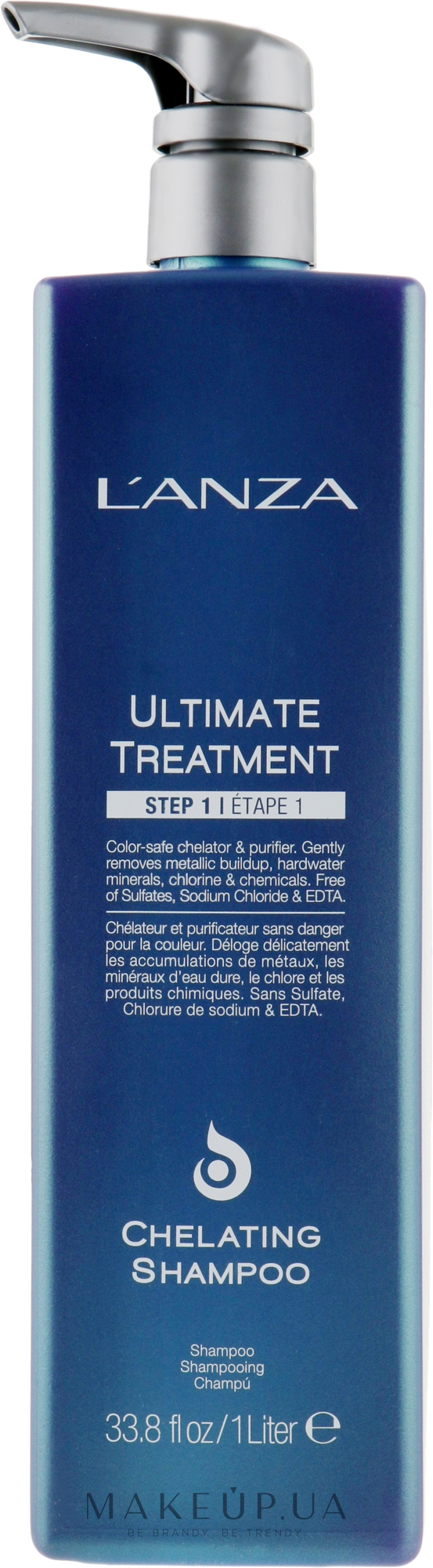 Шампунь для волосся - L'anza Ultimate Treatment Step 1 Chelating Shampoo — фото 1000ml