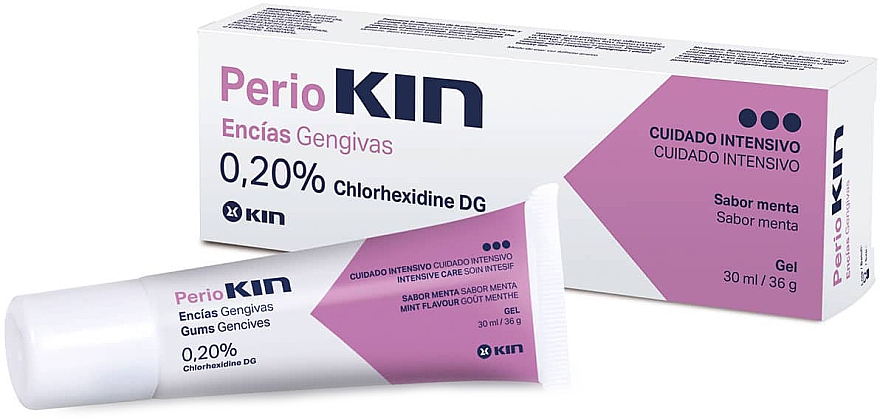Гель для зубів - Kin Kin Periokin Gums Clorhexidine 0.20% Gel — фото N1