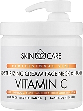 Зволожуючий та живильний крем з вітаміном С для обличчя, шиї та рук - Dead Sea Collection Skin Care Vitamin C Moisturizing & Nourishing Cream — фото N1