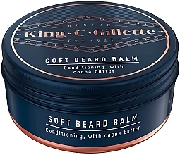 Духи, Парфюмерия, косметика Смягчающий бальзам для бороды - Gillette King C. Gillette Soft Beard Balm 