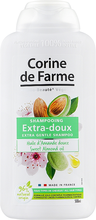Шампунь с маслом сладкого миндаля - Corine De Farme Shampoo 