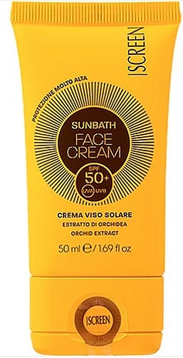 Солнцезащитный крем для лица - Screen Sun Control Sunbath Face Cream SPF 50+ — фото N1