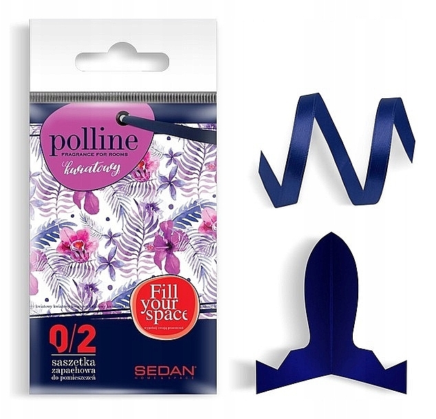 Ароматичне саше для гардероба, 0/2 квітковий аромат - Sedan Polline Floral — фото N2