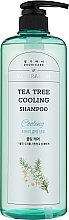 Охлаждающий шампунь на основе чайного дерева - Daeng Gi Meo Ri naturalon Tea Tree Cool Shampoo  — фото N1