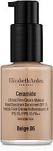 Духи, Парфюмерия, косметика Тональный крем - Elizabeth Arden Ceramide Lift and Firm Cream Makeup SPF15 (тестер)