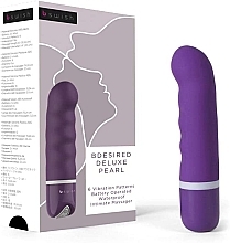 Парфумерія, косметика Вібратор, фіолетовий - B Swish Bdesired Deluxe Pearl Vibrator Royal Purple