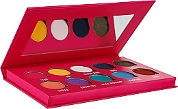 Палетка теней - Makeup Obsession Be Crazy About Eyeshadow Palette — фото N3