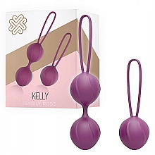 Стимулирующие шарики, фиолетовые - Engily Ross Kelly Purple — фото N2