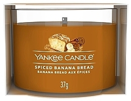 Духи, Парфюмерия, косметика Ароматическая свеча в стакане мини - Yankee Candle Spiced Banana Bread Mini