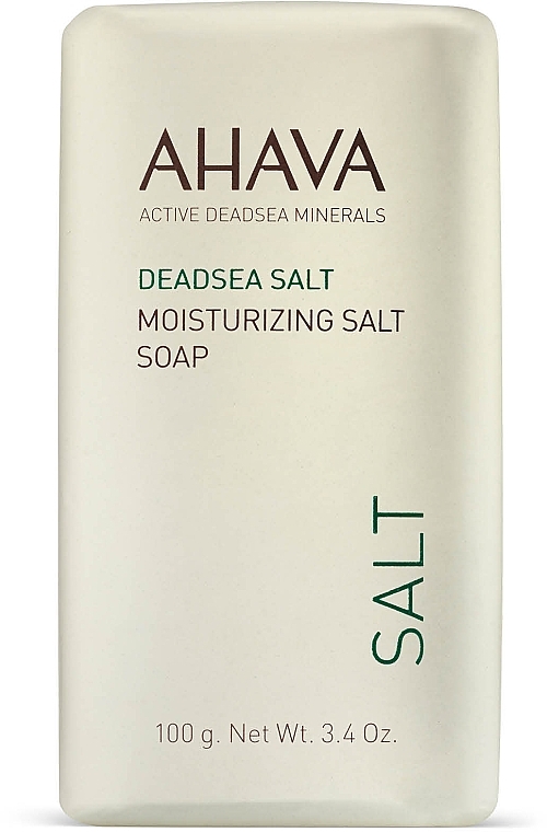Мыло на основе соли Мертвого моря - Ahava Moisturizing Salt Soap — фото N1