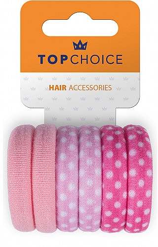 Бесшовные резинки для волос, 26362 - Top Choice — фото N1