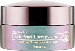Крем для лица с черным жемчугом, антивозрастной - Deoproce Black Pearl Therapy Cream — фото N2