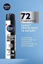 Антиперспірант "Чорне та Біле невидимий: класичний", спрей - NIVEA MEN Black & White Invisible Original Anti-Perspirant — фото N5