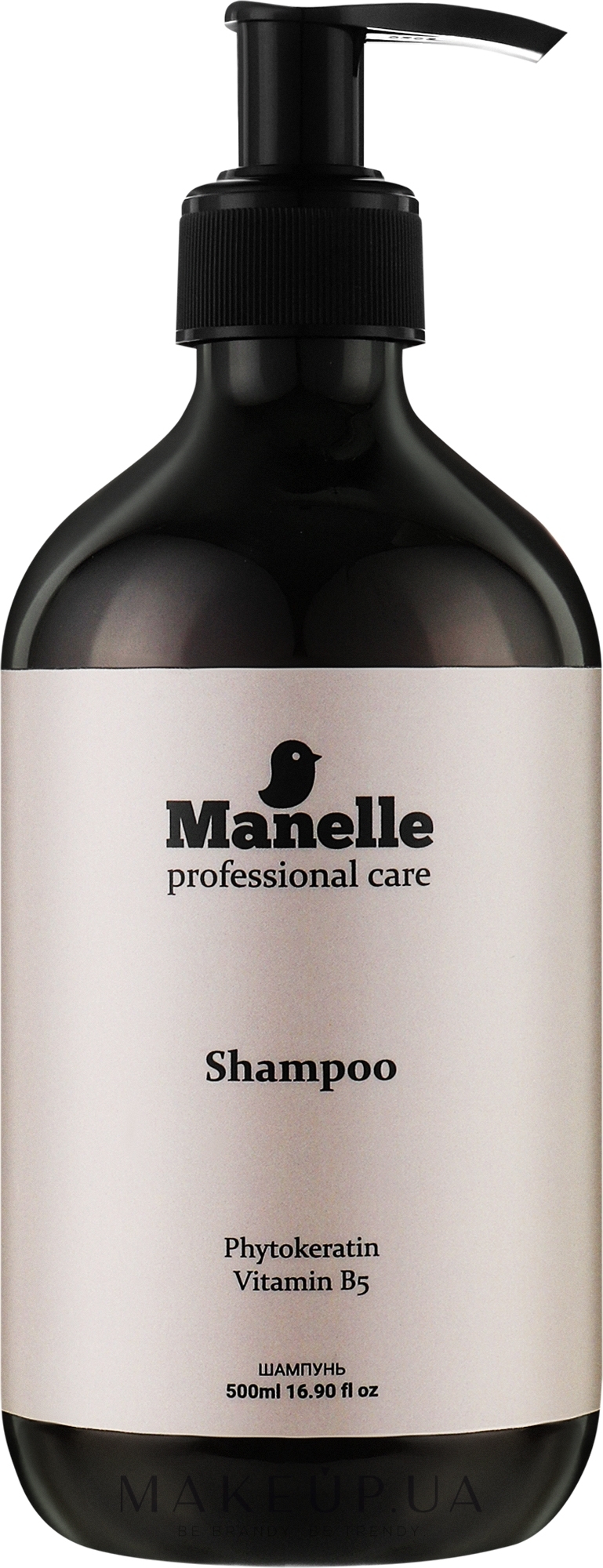 Шампунь безсульфатний - Manelle Professional Care Phytokeratin Vitamin B5 Shampoo — фото 500ml
