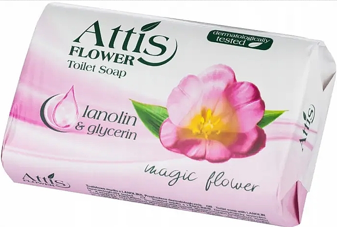 Туалетное мыло "Магические цветы" - Attis Natural Magic Flower Soap — фото N1