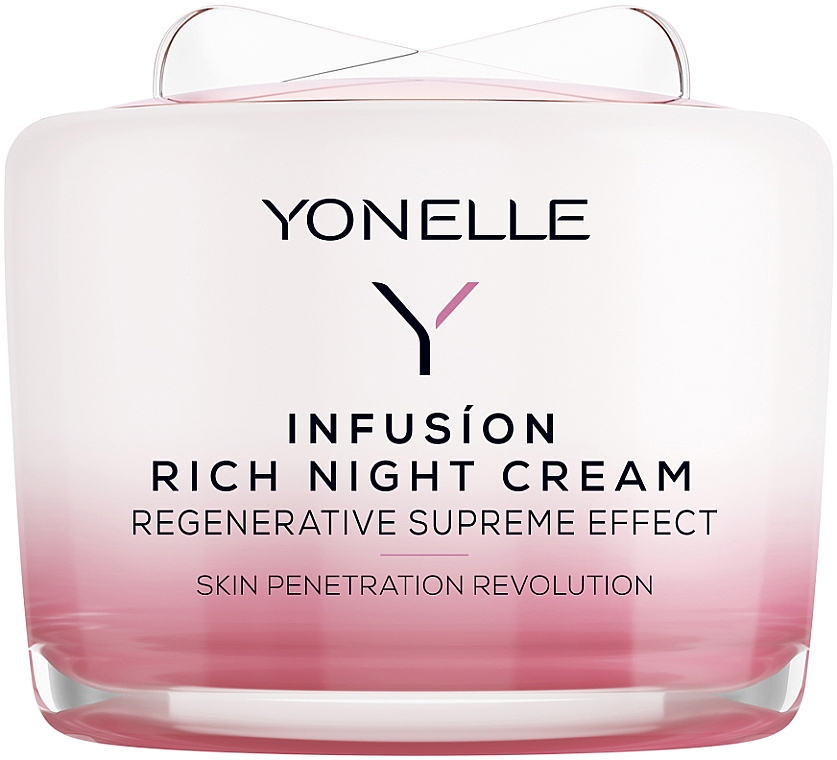 Нічний крем для обличчя та шиї - Yonelle Infusion Rich Night Cream — фото N1