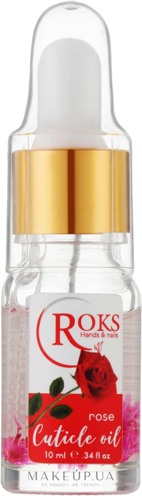 Масло для кутикулы "Роза" - Roks — фото 10ml