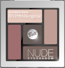 Духи, Парфюмерия, косметика Тени для век атласно-кремовые - УЦЕНКА Bell Hypo Allergenic Nude Eyeshadow*