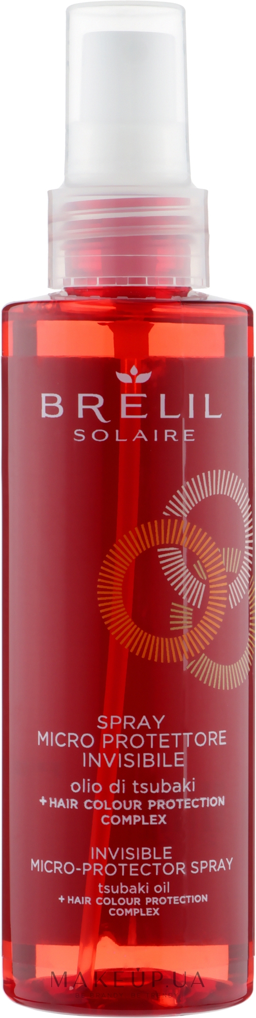 Невидимий захисний спрей для волосся - Brelil Solaire Micro Protector Invisibile Spray — фото 150ml