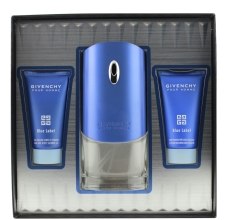 Парфумерія, косметика Givenchy Blue Label - Набір (edt/100ml + after/shave/balm/50ml + shawer/gel/50ml)