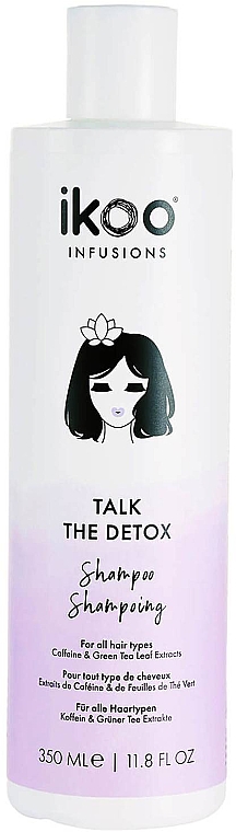 Шампунь "Детокс прокачка" - Ikoo Infusions Talk The Detox Shampoo — фото N1