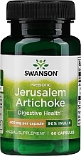 Парфумерія, косметика Єрусалимський артишок 400 мг, 60 шт. - Swanson Full Spectrum Jerusalem Artichoke 400 mg 60