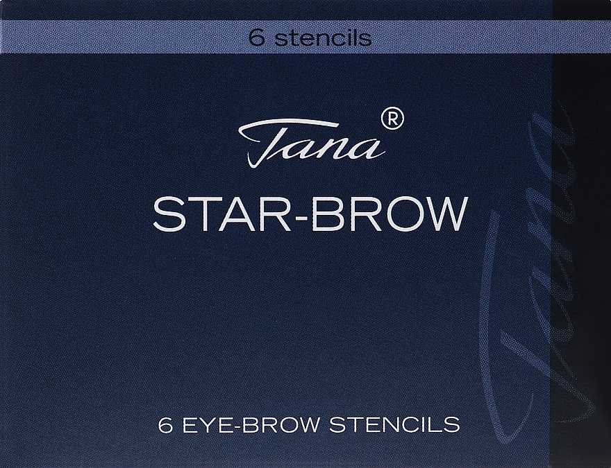 Трафарети для брів - Tana Cosmetics Star Brow * — фото N1