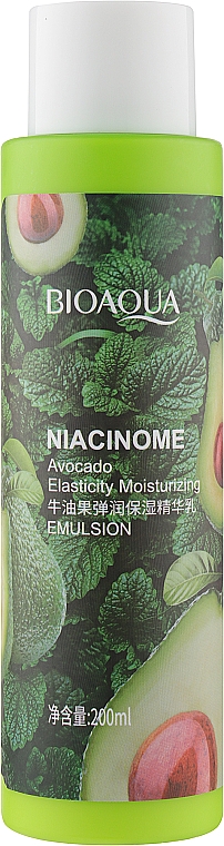 Питательная эмульсия с авокадо - Bioaqua Niacinome Avocado Emulsion